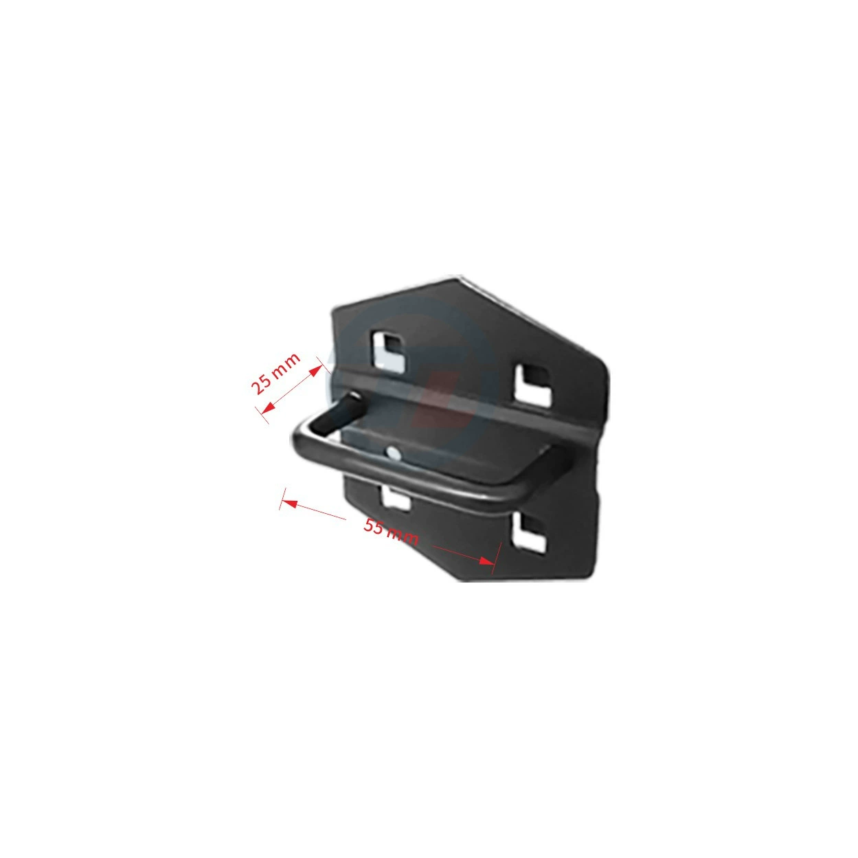Полка для инструментов Black square hole plate hook tool rack accessories rack hardware square hole plate