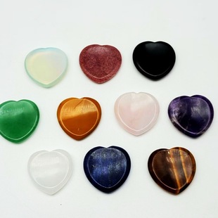 ��Ȼ��ˮ���߲���ʯloving heart40mm���İ�Ħ���n����Ĵָ�p��ʯ