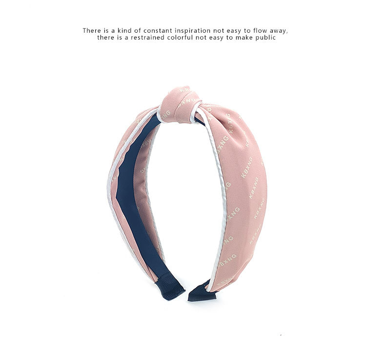 Korean New Middle Knotted Hair Band display picture 5