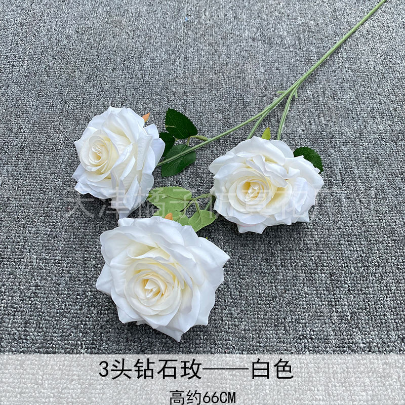 Flores de boda de alta calidad de flores de madera verde de bambú y lirio de pino masson de alta calidad