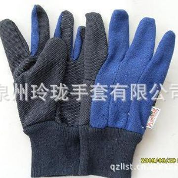 推荐LP07手感舒适防脏防滑点珠针织手套