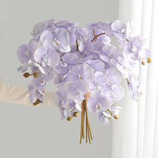 10 heads of flower and flower material simulation of New Year's Flowers and Buckets, Phalaenopsis, Outdoor Photography Props, Phalaenopsis, Phalaenopsis