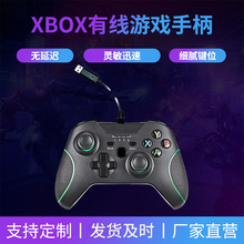 森泽 有线游戏手柄用于XBOX 360游戏双震动有线手柄家用