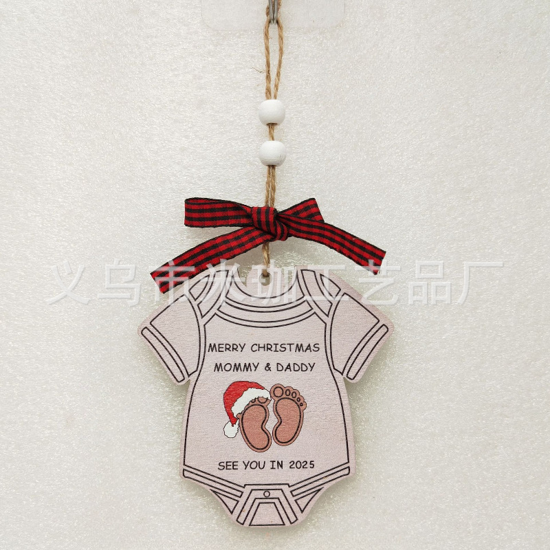2025年越境新築祝いギフト クリスマス 母の日 バレンタインデー 装飾品 玄関用丸型木製吊り飾り|undefined