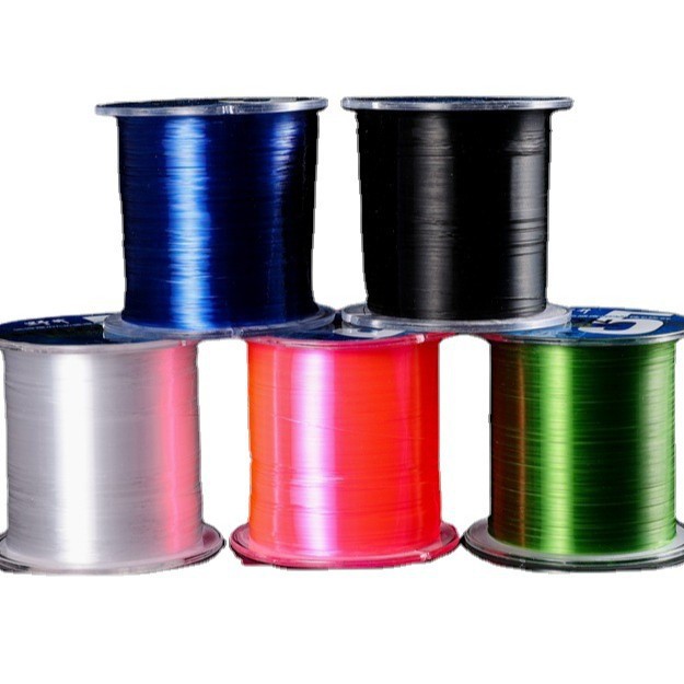 En stock suministro de pozo salvaje 500 m línea de nylon suave tirón fuerte resistente al desgaste rápido línea de caña de mar línea de pesca