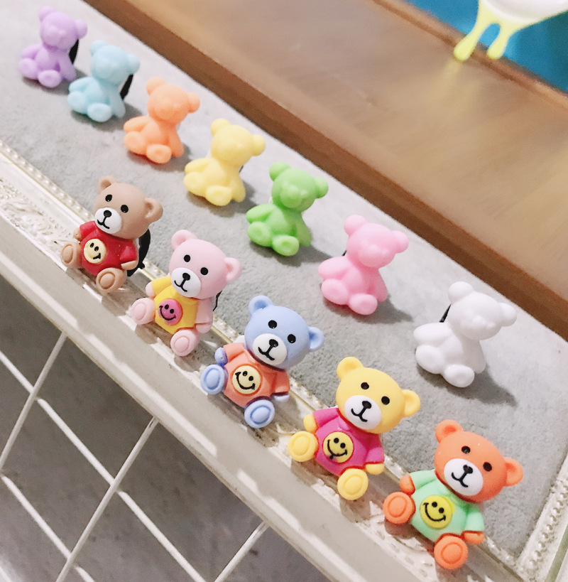 Color Block Pattern Color Block Shoe Accessories Resin Comfort Slippers Summer Shoe Buckle