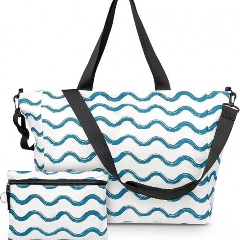 Spot Beach Handbag Bolsa de viaje plegable impermeable y a prueba de arena grande Bolsa de almacenamiento portátil portátil de gran capacidad