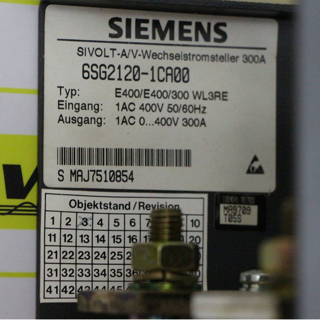 SIEMENS   6SG2120-1CA00先咨询再订期货