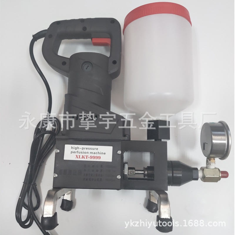 Máquina de lechada de alta presión de reparación de fugas a prueba de agua lechada agente de taponamiento de poliuretano máquina de lechada de cemento de resina epoxi de doble líquido