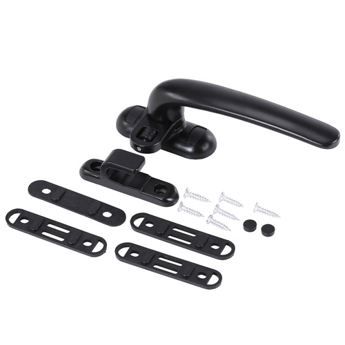 Old-fashioned handle aluminum alloy broken bridge 50 type door and window handle window handle plastic steel window handle lock window thickening