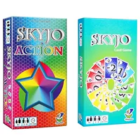 Английская версия skyjo action card Sky City настольная игра для семейного сбора казуальная карточка