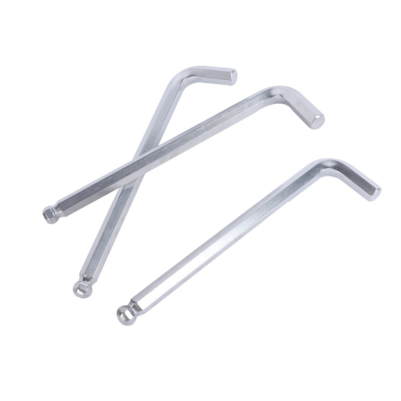 厂家L型球头内六角扳手中长加长球头扳手 五金工具配套六角扳E18