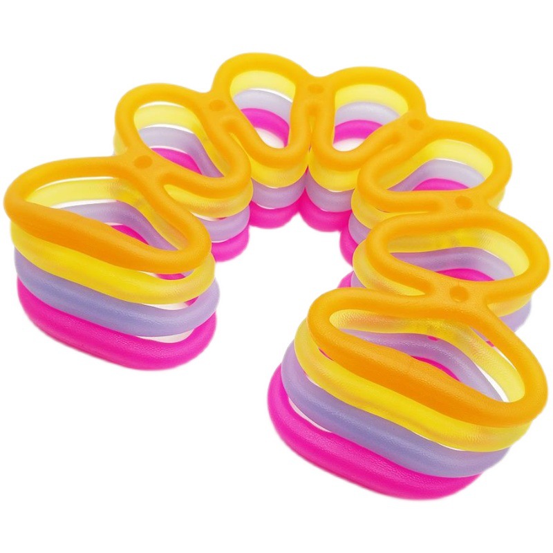 Banda de Resistencia de Siete Agujeros de Silicona para Yoga y Estiramiento image 6