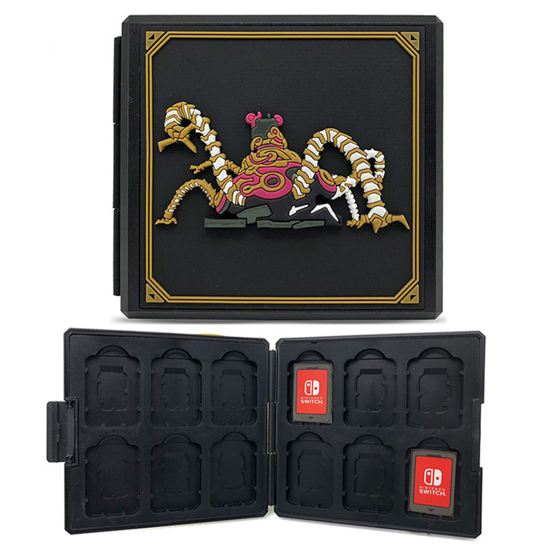 Interruptor de juego caja de cassette NS caja de tarjeta magnética de silicona caja de almacenamiento accesorios OLED caja de tarjeta portátil Lite Accesorios