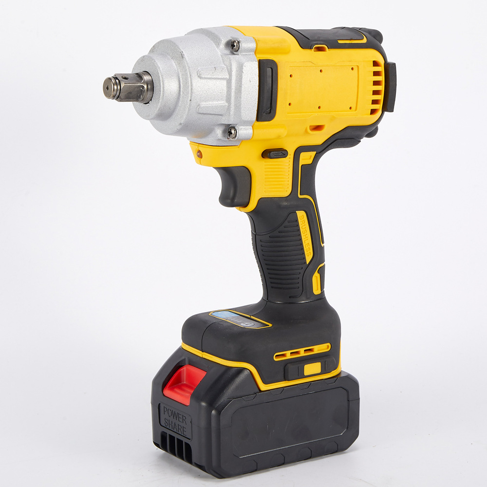 800N锂电电扳手大扭力电动扳手 充电扳手汽修用无刷锂电冲击扳手