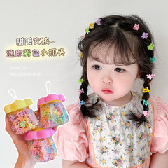 子供用ヘアクリップ赤ちゃんのかわいい花の小さいサイズのクリップの女の子の百合の頭の花の女の子の髪飾りの赤ちゃんの髪飾り