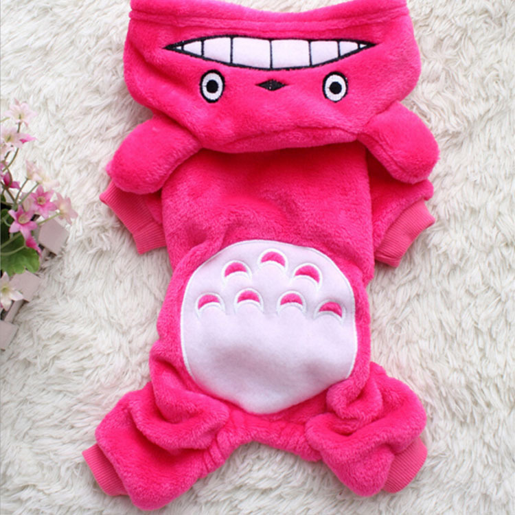 宠物狗狗保暖四脚保护髋关节服装泰迪比熊小型犬秋冬衣服