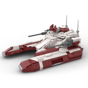Building Blocks Moc-148415 Sci-Fi Interstellar Wars Assault Tank Mod