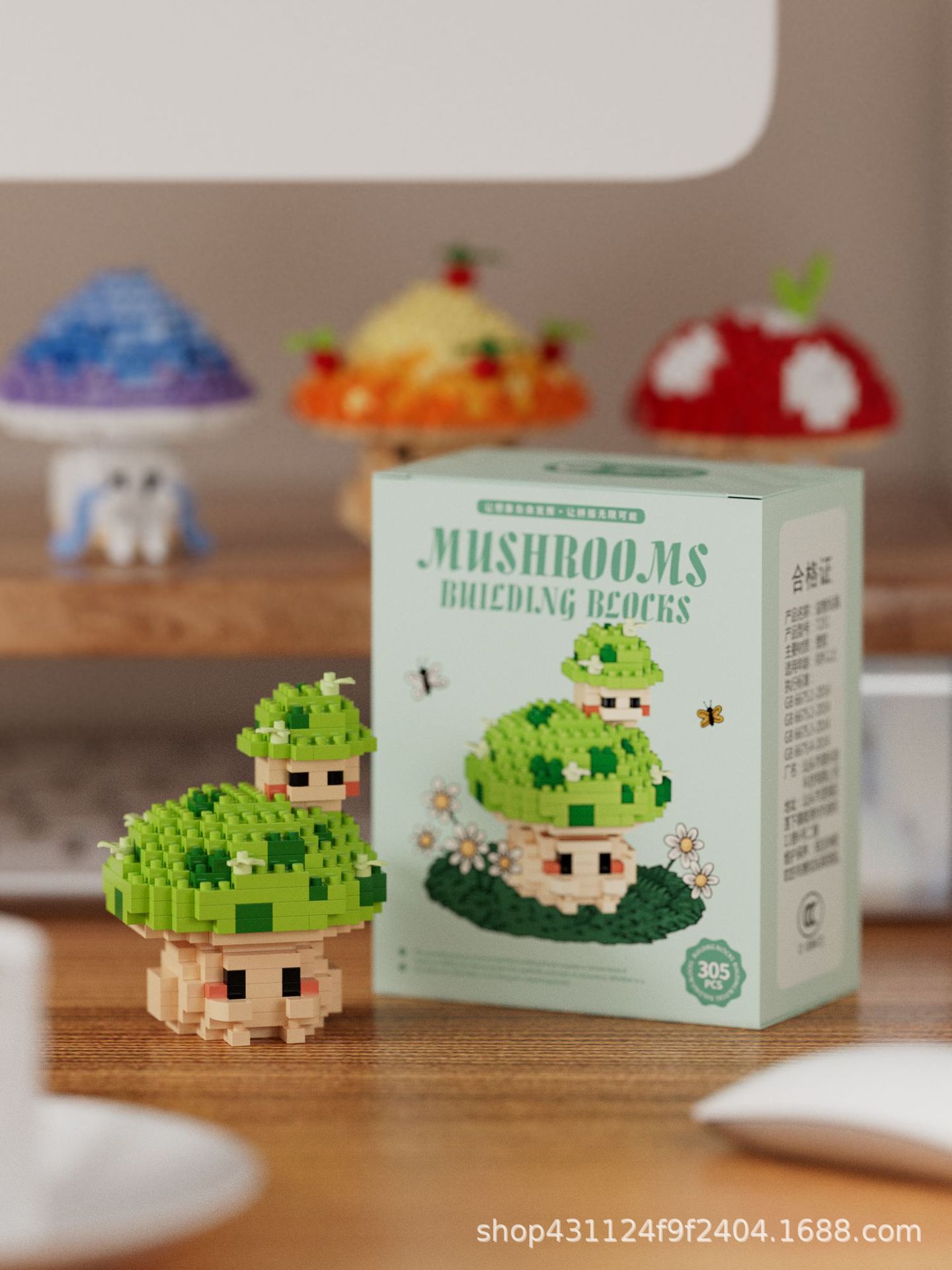 Compatible con Lego inmortal ramo de flores, juguetes de ensamblaje de plantas, adornos de claveles de girasol, regalos de año nuevo para niñas al por mayor