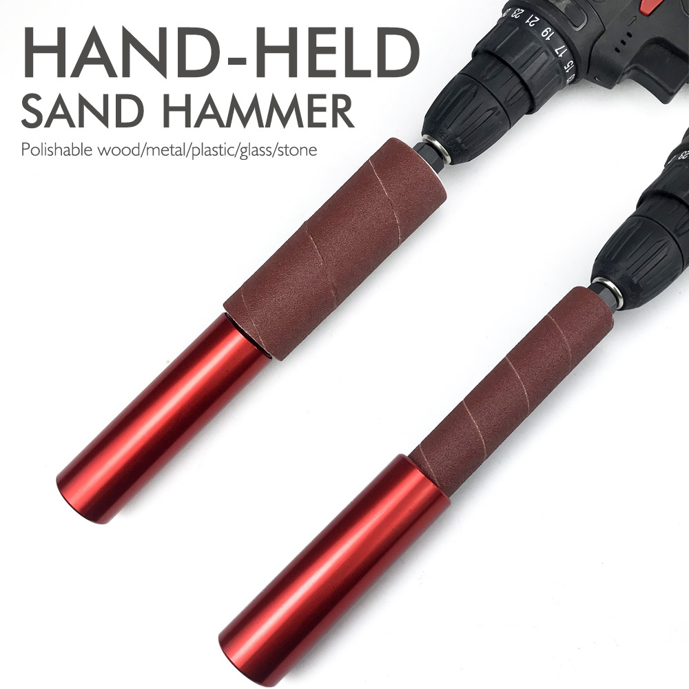 Palo de pulido carpintería madera metal pulido plástico Piedra Mini lijadora taladro eléctrico accesorios de litio taladro eléctrico de conversión