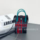 2025 New Classic Striped Fashion All-match Knitted Mobile Phone Bag Trendy Exquisite Personality Outgoing Crossbody Bag