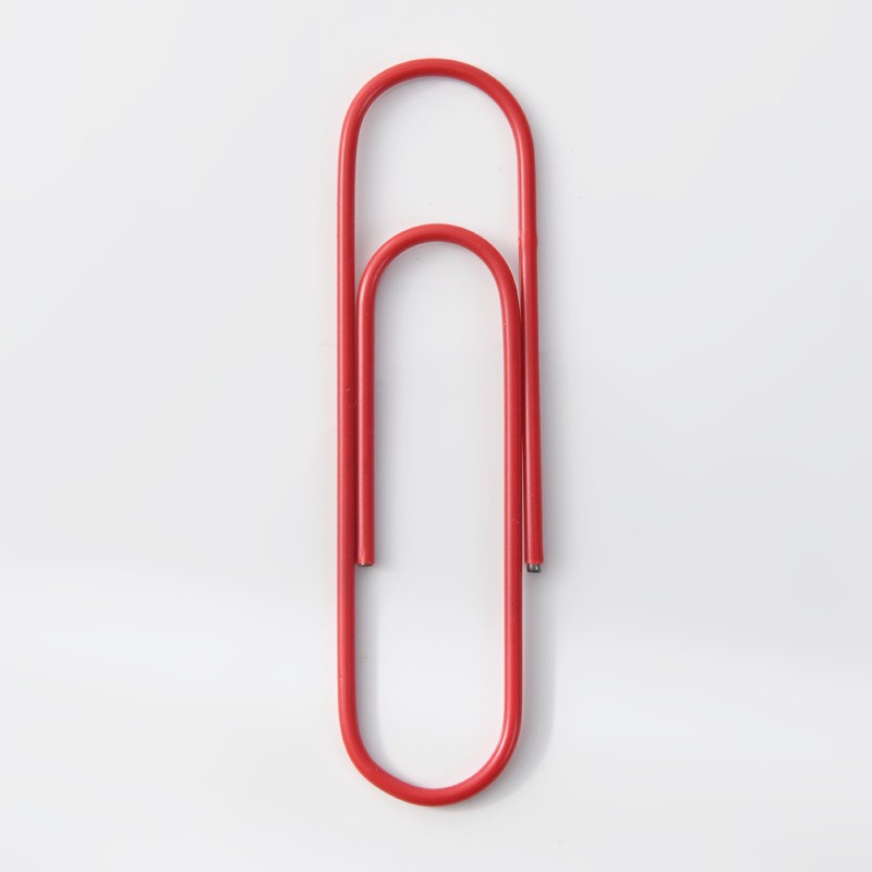 Back-shaped Bookmark Clip (Shuangyu) 50 mm, plastic, multicolor pack
