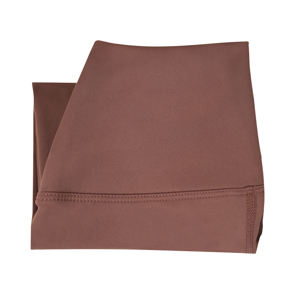 Lulu mismo estilo estándar original Wunder Train pantalones de yoga de cintura alta desnudos ajustados glúteos y pantorrillas estándar pantalones de nueve puntos mujeres