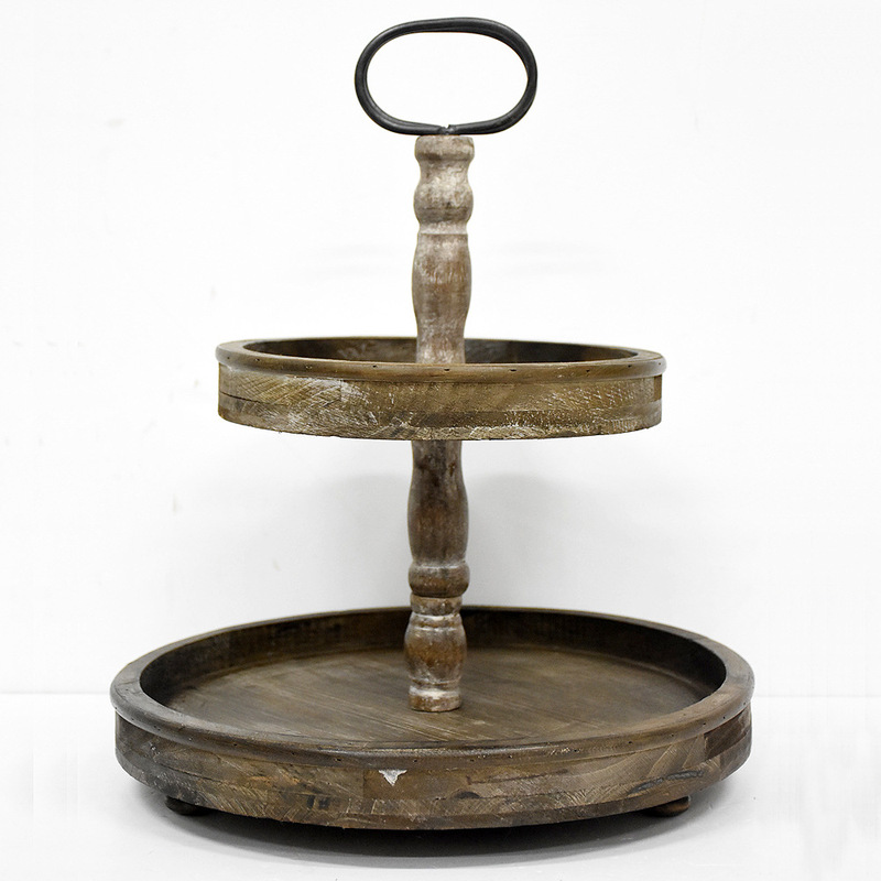 Factory Direct Layered Pallet Double Layer Pallet Christmas Dispenser Holiday Party with Handle 2 Layer Pallet