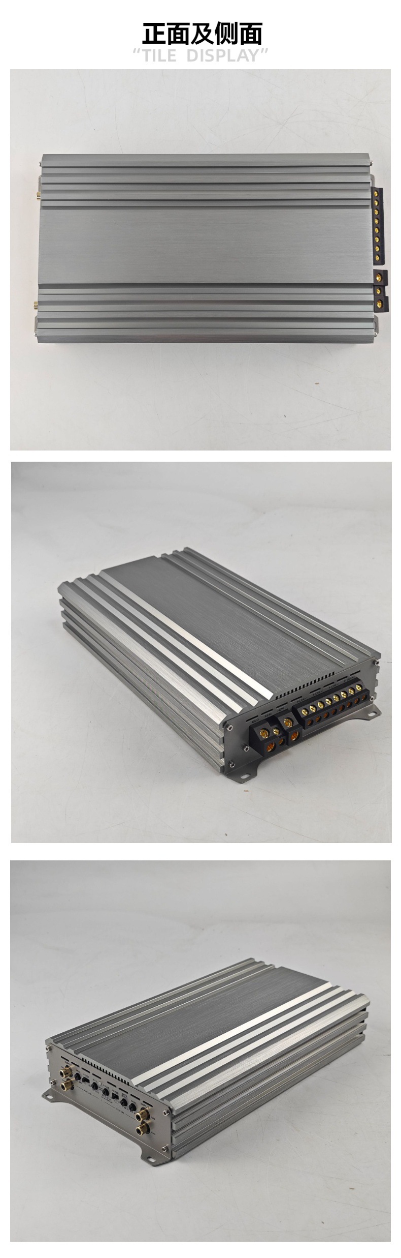 Source Factory 4-Channel Car Amplifier Class Ab Four-Channel Power Amplifier Car Audio Modification Cross-Border Wholesale