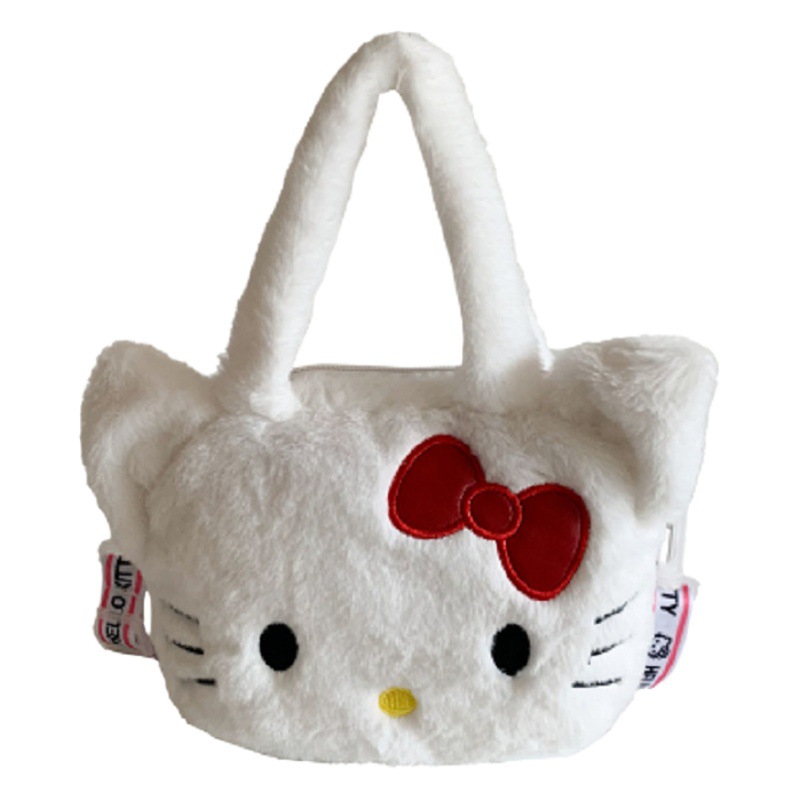 Juguete de peluche Muñeca de agarre de 8 pulgadas Cute Yugui Dog Bolsa diagonal Dibujos animados Melody Girl Heart Kulomi Bag