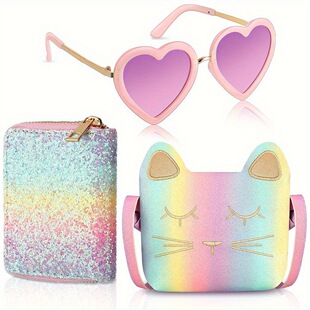 D 93121 Rainbow Cat Embroidery Bag �ʺ�؈��̽��� �W���羳��