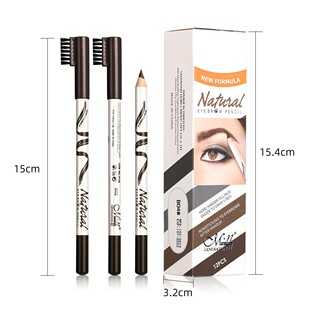 Cross-border beauty MENOW Mino P135 Eyebrow Pencil Waterproof sweat-proof not easy to smudges 5-color eyeliner with eyebrow brush