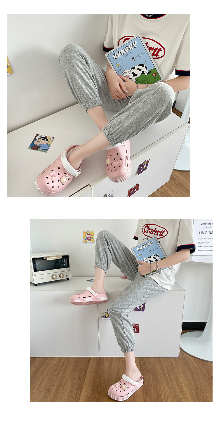 Sandali da donna Party Tessuto Cinturini regolabili in gomma Impermeabili_voghion.com