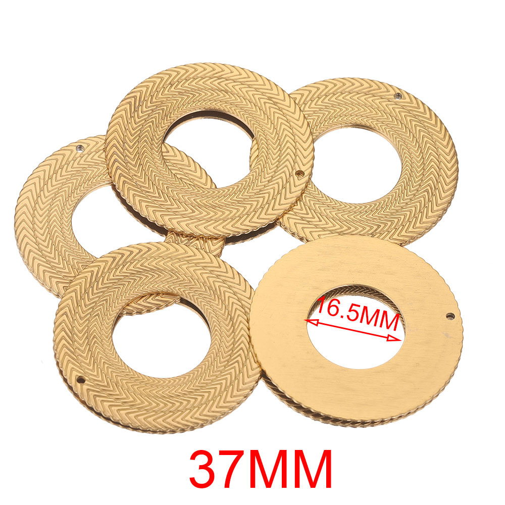 Acero inoxidable transfronterizo europeo y americano colgante multi-diseño bricolaje accesorios de joyería hechos a mano amor guirnalda colgante redondo colgante