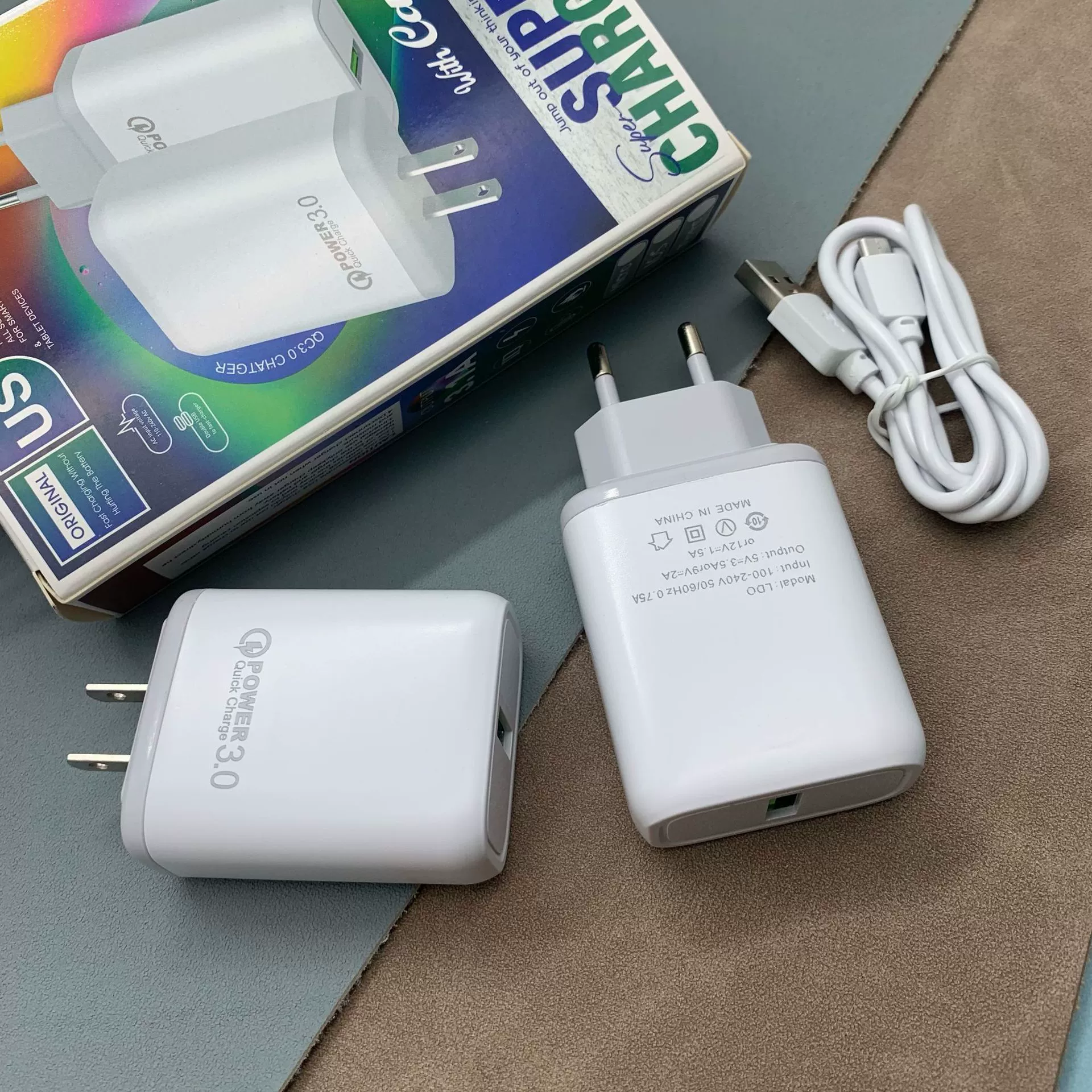 Набор кабелей LDO серии K80 с QC3.0, новый 5G, совместим с i5 Android TC1A-2A-QC3.0