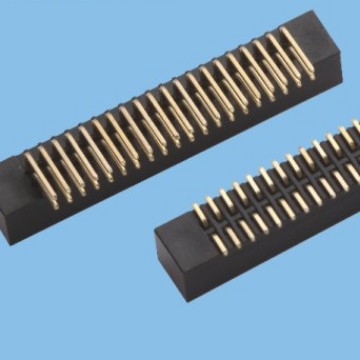 1.27DC3简易牛角插座/直插/弯针/贴片/简牛/BOX HTEDER