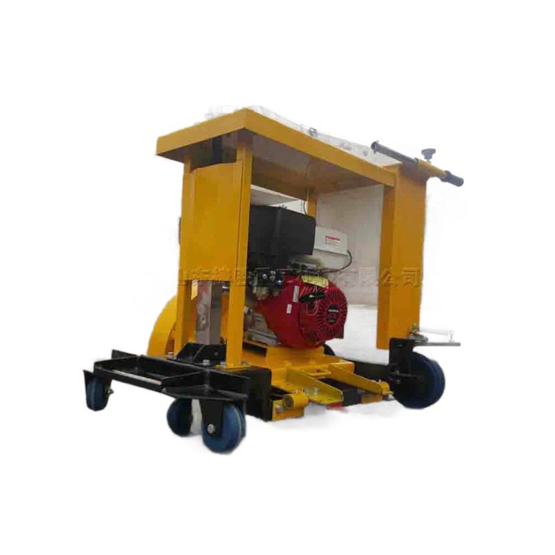 máquina de corte de ranura circunferencial de carreteras de tipo manual para equipos de corte circular y máquina de corte de costura para tratar cubierta de pozo dañada