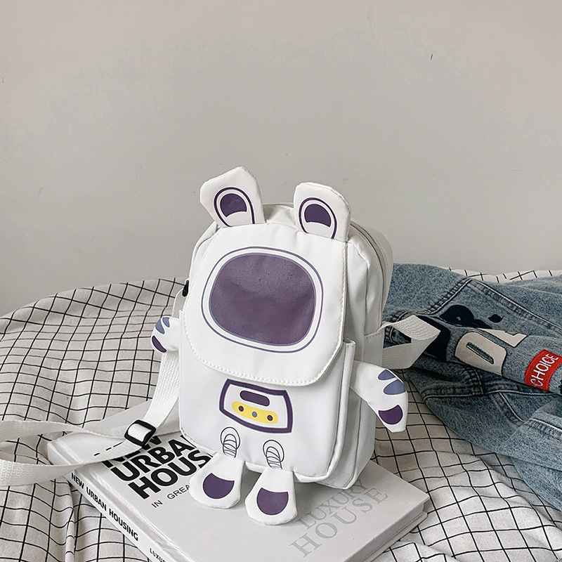 Dibujos animados lindo pequeño bolso femenino 2024 nuevo bolso para teléfono móvil ins versión coreana pequeño bolso de mensajero fresco bolso de hombro para estudiantes