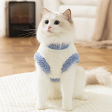 25 лет новая одежда для кошек, ткань с нашивкой в виде коалы, осенне-зимняя теплая флисовая одежда для взрослых кошек, двуногих собак, домашних животных, кошек