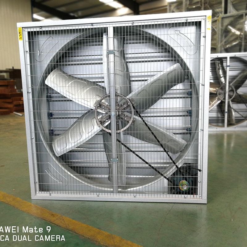 大功率负压风机 加厚热镀锌板工业排风扇 养殖场重锤式负压风机