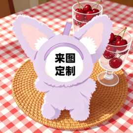 来图制作人脸公仔玩偶送女朋友那朋友生日礼物创意狐狸毛绒玩偶