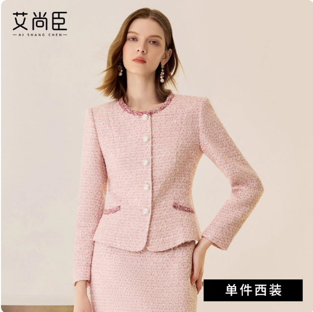 Pink suit