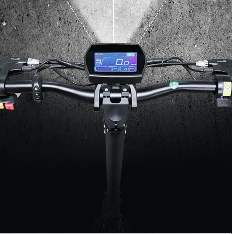 Cross-Border Mini Foldable Electric Scooter, Long-Range Mobility Scooter, Lightweight Driving Assistant, Portable Electric Scooter