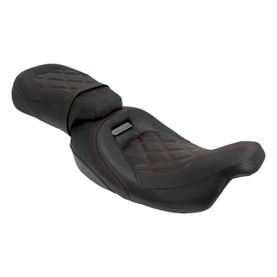Suitable for Harley Cvo Avenue Highway Motorcycle cushion - red
