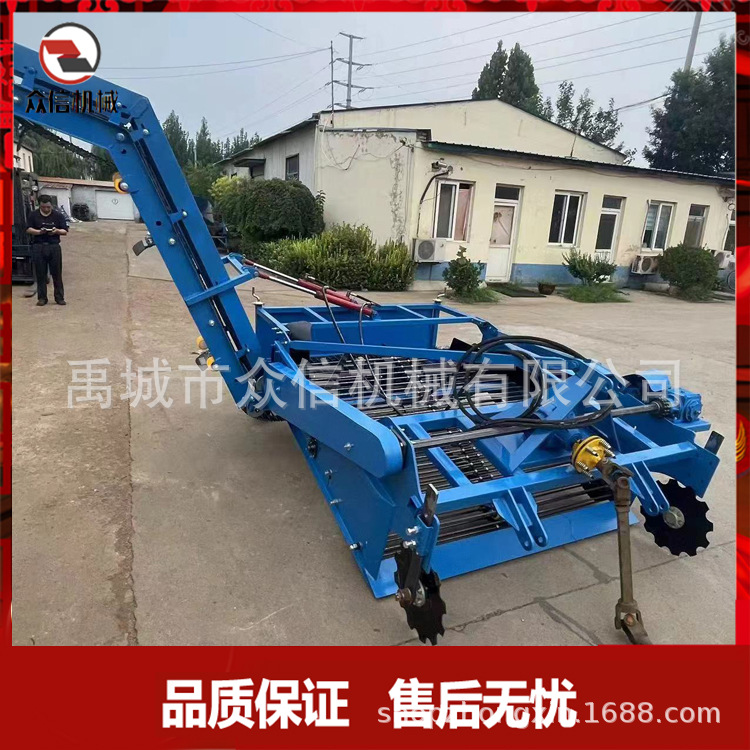 农用四轮拖拉机带自动上车机土豆洋芋红薯类收割机械多功能多尺寸