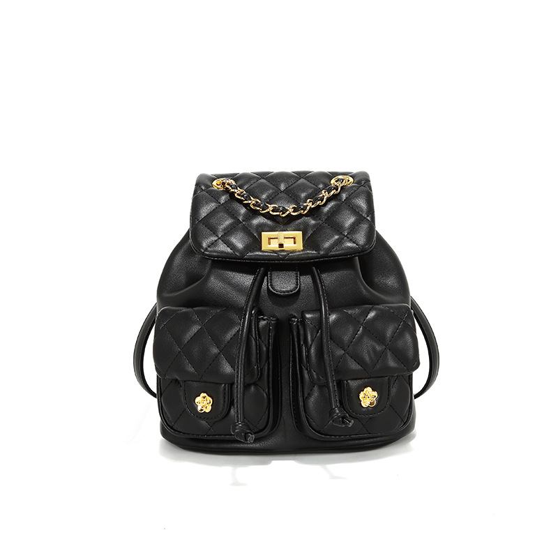 Gesteppter Rucksack Für Damen Minimalistisch Für Den Alltag_voghion.com