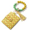 Food silicone, bead bracelet, polyurethane keychain, silica gel card holder with tassels, new collection