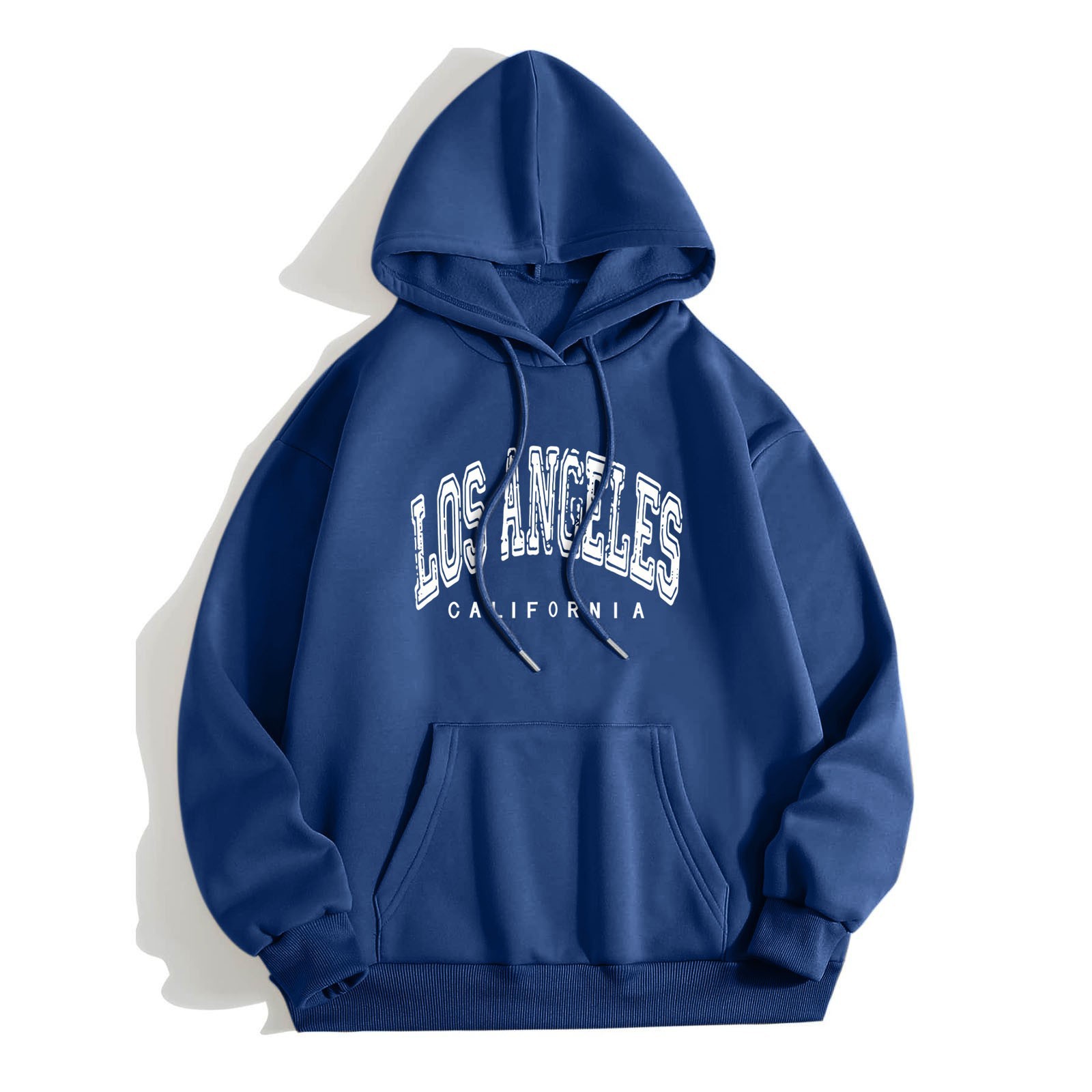 Los Angeles Letter Hoodies Mujeres Harajuku Sweatshirts Casual