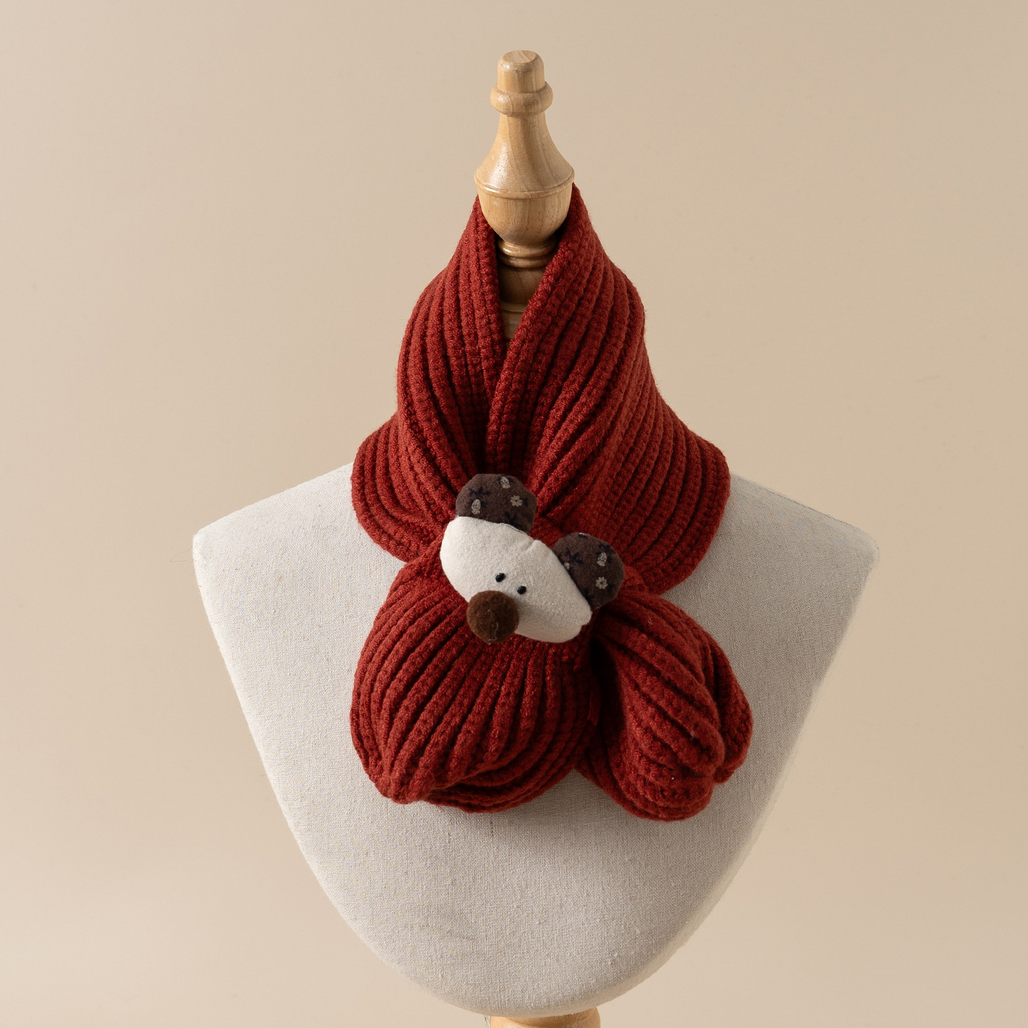 Baja para niños otoño y invierno baby tejer lana bufandas cruzadas niños niñas lindos invierno protector de cuello