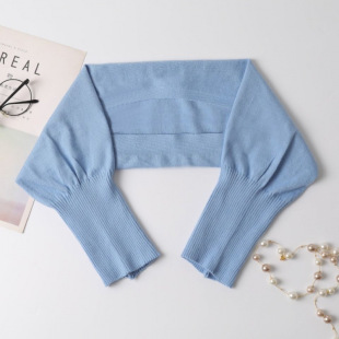 Four-Season Knitted Protective Shawl, Thin Shoulder Protection, Warm Air-Conditioned Room Sleeping Protection, Cold and Damp Protection, Cervical Spine Vest, Windproof